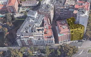 Anticipa e Ibosa transformarán Castellana 68 en 30 pisos de lujo a 13.000 €/M².